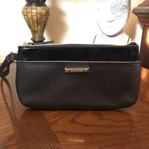 Elegant Black Wristlet / Wallet Anne Klein
